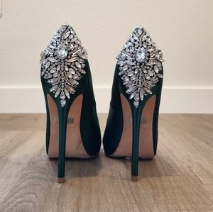 Badgley Mischka Kiara Peep Toe Heels